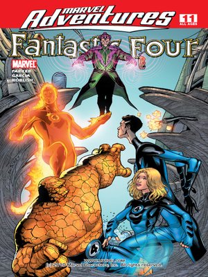 cover image of Marvel Adventures Fantastic Four, Issue 11
